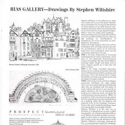 Rias Gallery, Drawings by Stephen Wiltshire - Media archive