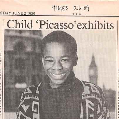 Child Picasso exhibits - Media archive