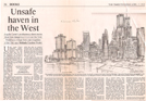 Unsafe heaven in the West