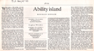 Ability island