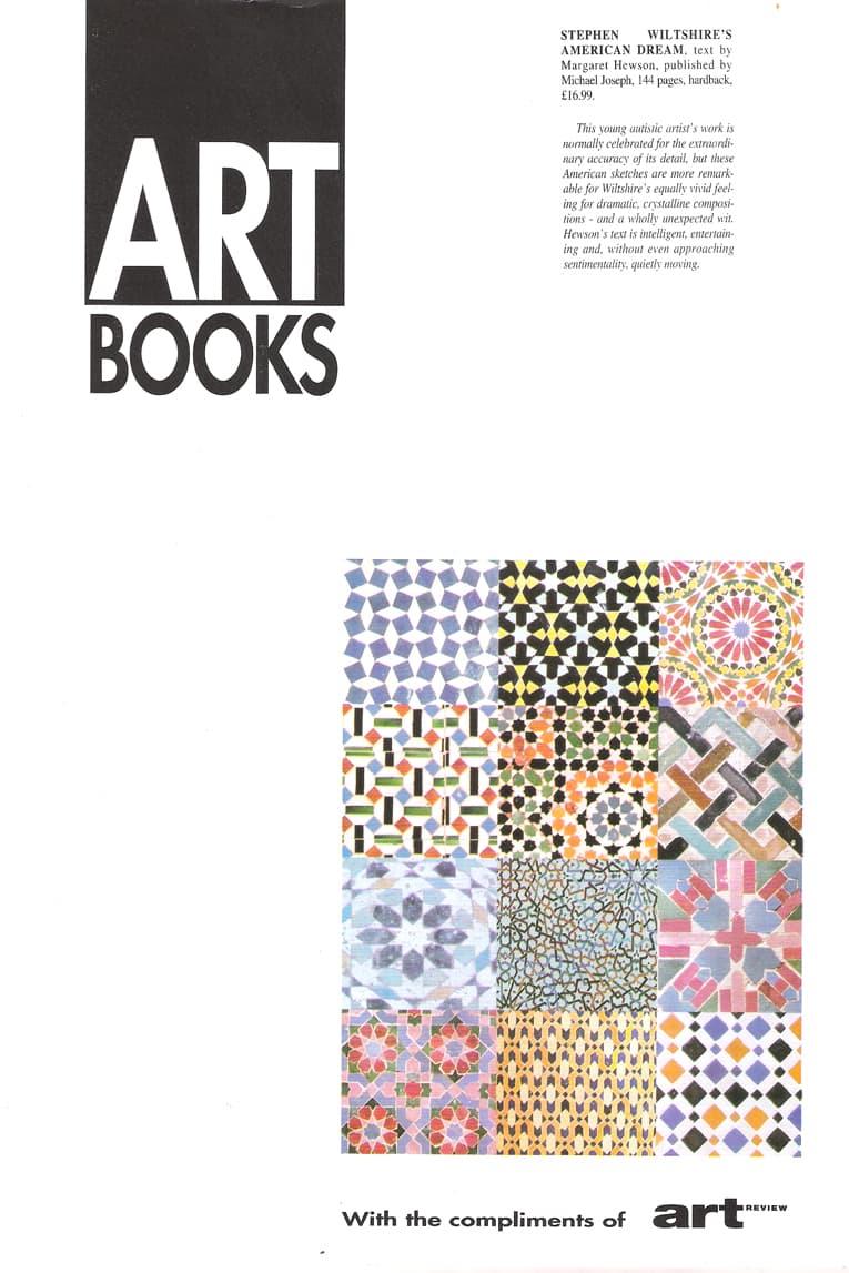 Art books - Stephen Wiltshire Archive