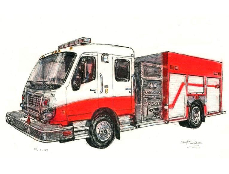 Maxim Fire Truck commission