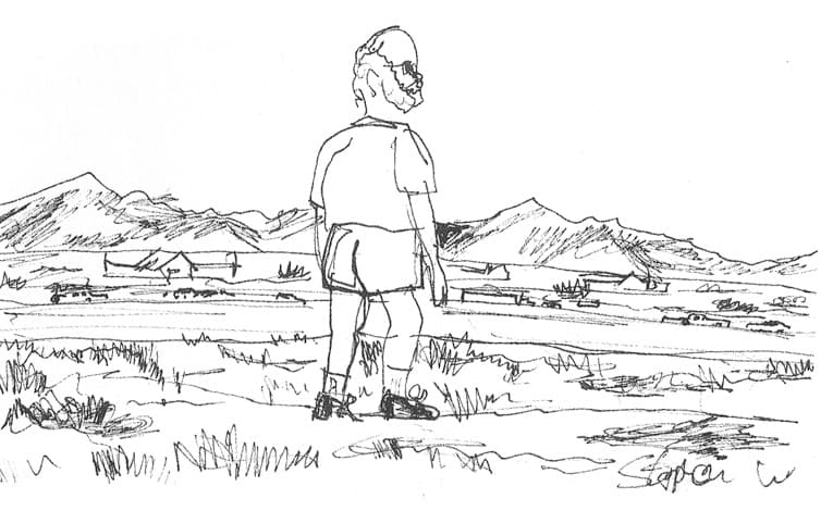 Oliver Sacks in Las Vegas - Original Drawings and Prints for Sale