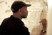 Stephen Wiltshire drawing Rome