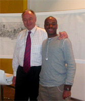 Stephen with Ken Livingstone