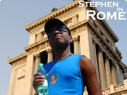 Stephen Wiltshire in Rome