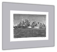 Sydney Opera House with Grey mount
