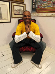 Stephen in his London Gallery
