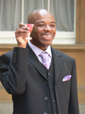 Stephen Wiltshire receives MBE for services to art