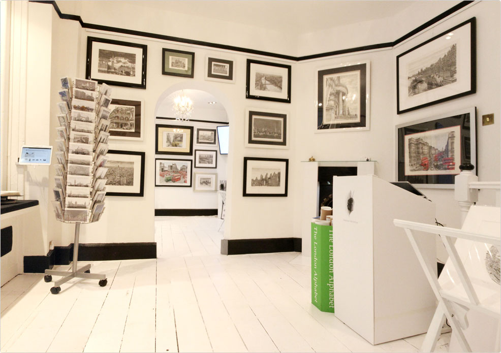 Interior of The Stephen Wiltshire Gallery