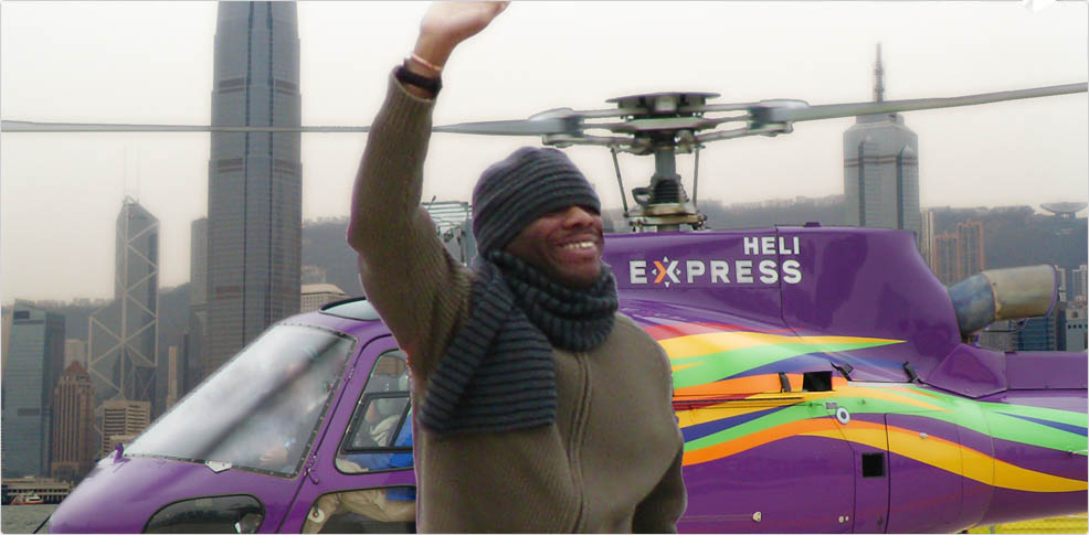 Stephen Wiltshire drawing Hong Kong