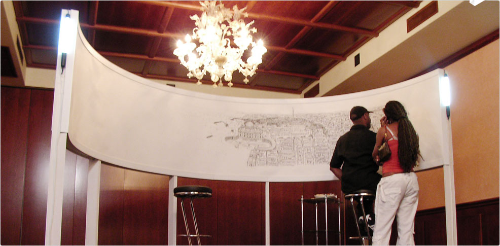 Stephen Wiltshire drawing Rome