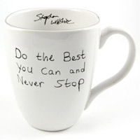 Stephen Wiltshire Ceramic Mug - Do the best you can - Gifts & Merchandise for sale