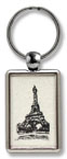 Keyring with a miniature original - Eiffel Tower - Gifts & Merchandise for sale