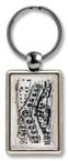 Keyring with a miniature original - Rialto Bridge - Gifts & Merchandise for sale