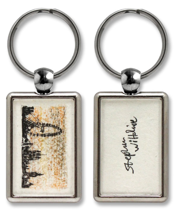 Keyring with a miniature original - London Eye - gifts and merchandise by Stephen Wiltshire MBE