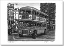 D for Double decker bus