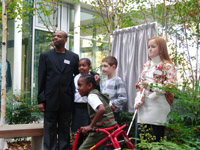 Stephen with Lewisham Children
