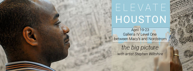 Elevate Houston : the big picture with artist Stephen Wiltshire