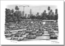 Los Angeles traffic on a freeway - Originals for sale