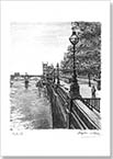 View of Westminster Bridge in summer - Originals for sale