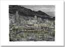 Monte Carlo in the evening - Drawings - Originals for sale