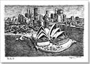 Sydney Opera House and skyline - Drawings - Gallery