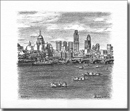 St Pauls Cathedral and London City Skyline - Originals for sale