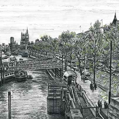 Embankment - Original Drawings