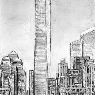 Freedom Tower - Original Drawings