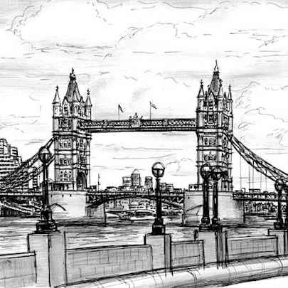 Tower Bridge 2006 - Original Drawings