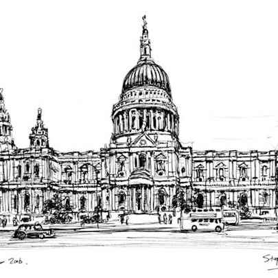 St Pauls Cathedral 2006 - Original Drawings