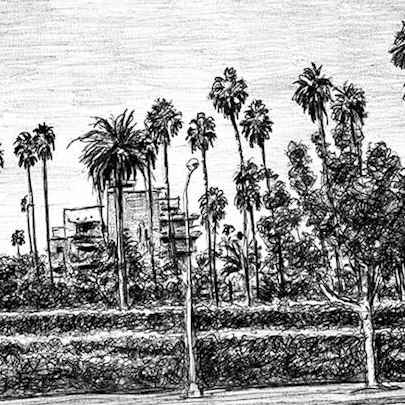 Drawing of Beverly Hills 2003