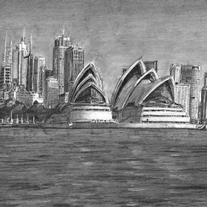 Sydney Opera House - Urban Art For Sale