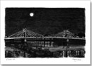 Albert Bridge at night