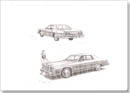 1973 Ford LTD (A4 print)