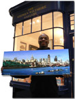 London Skyline - oil on canvas