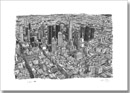 Aerial view of Los Angeles Skyline