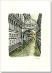 Bridge of Sighs in Venice