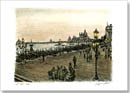 View of Venice at dawn