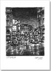 Evening on Regent Street - Originals for sale