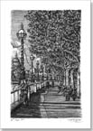 Riverside walk on the Southbank - Originals for sale