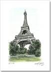 The Eiffel Tower, Paris - Originals for sale