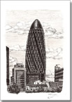 Gherkin Building London - Originals for sale
