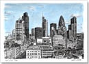 View of City of London from the Monument - Originals for sale