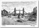 HMS Belfast and Tower Bridge (London) - Originals for sale