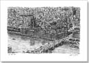 Aerial view of Houses of Parliament (London) - Originals for sale