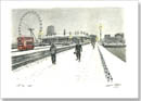 Snow Scene at Westminster Bridge (A3 print) Snow Scene at Westminster Bridge (A3 print)