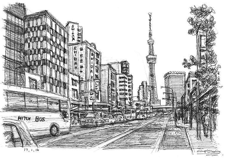 Tokyo ItteQ - Original Drawings and Prints for Sale