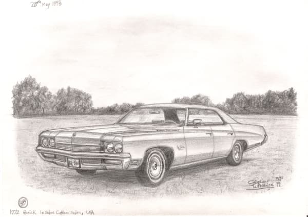 1972 Buick Le Sobre - Original Drawings and Prints for Sale